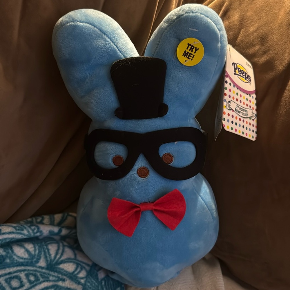 Peeps 12” Hopping Bunny Plush